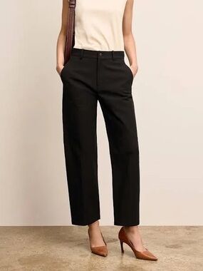 NWT M.M. LaFleur Bari Barrel-Leg Jeans